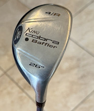 King Cobra Baffler DWS 4/R 26 RH Fairway Rescue Womens Flex HL50 Shaft