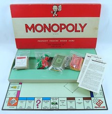Vintage Monopoly Board Game Original Classic 1960