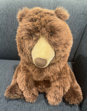 Jellycat Bizzlestomp Bear Brown Beige Plush Bear Soft Toy with Swing Tag