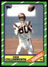 1986 Topps Cris Collinsworth Cincinnati Bengals #258
