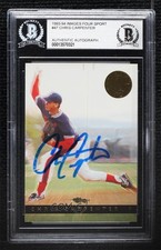 BAS 1993 Classic Images Chris Carpenter #47 BGS Authentic Auto ow6