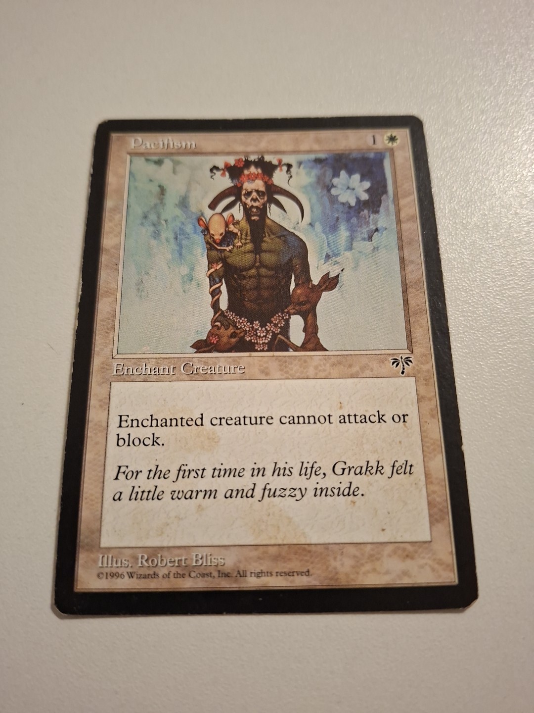 Magic The Gathering MTG Pacifism Mirage Enchant Creature