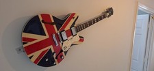 Mint condition - Oasis Epiphone Supernova Union Jack Noel Gallagher Signature 
