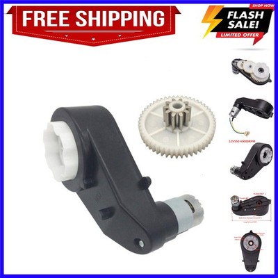 Gearbox with High Torque 12V DC Motor for Kids Ride on Car SUV Parts, Electri...