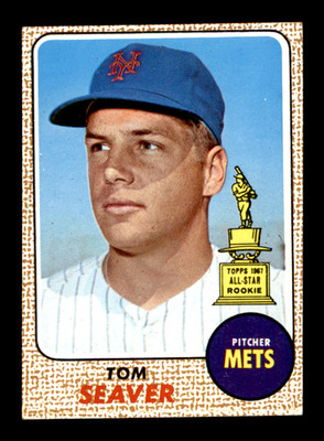 1968 TOPPS #45 TOM SEAVER (NM) M.K. ~ GFCC