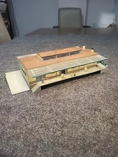 Ho vintage Kibri Bausatz 9456 train Goods depot shipping station Fully Assembled