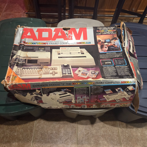 VINTAGE ADAM COLECOVISION COLECO FAMILY COMPUTER SYSTEM IN ORIGINAL BOX ...