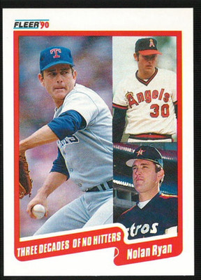 1990 Fleer Update Nolan Ryan  #U-131