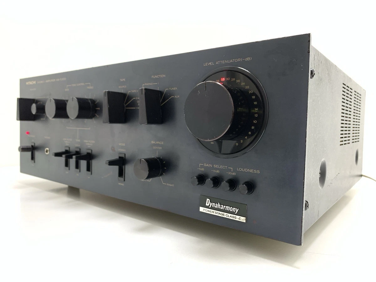 Restoring a Hitachi HA-006 amplifier