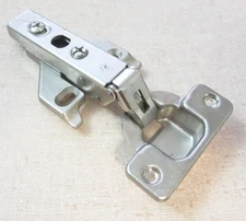 Blum Self-Close Cabinet Hinge 84.555-01A w/ Clip-On 175L660 Mounting Base Plate