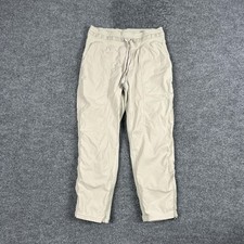 Lululemon Pants Womens 6 Beige Dance Studio Mid Rise Cropped Lined W6CLWS