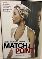 MATCH POINT poster - 11" x 17" -  glass & plastic frame included  Woody Allen
