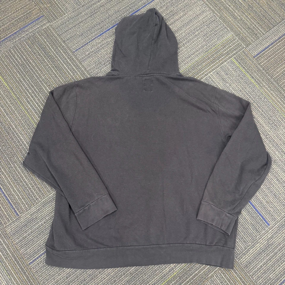 Dickies Mens 2XL Black Hoodie Gray Plaid Lined Hood Genuine Classic - Image 3 of 4