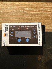 Boss TU-30 Pocket Sized Chromatic Tuner Metronome NEW