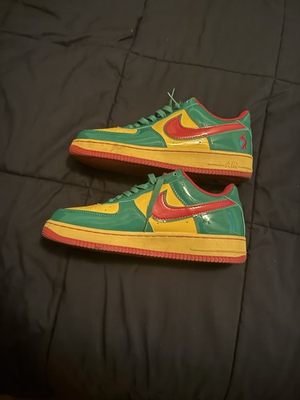 #ad Nike Air Force 1 Lil Yachty Green Concrete Sneakers Men 9.5 $530.00