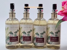 4 Bath Body Works Aromatherapy TEA TREE PEPPERMINT Pillow Body Mist spray 5.3X4