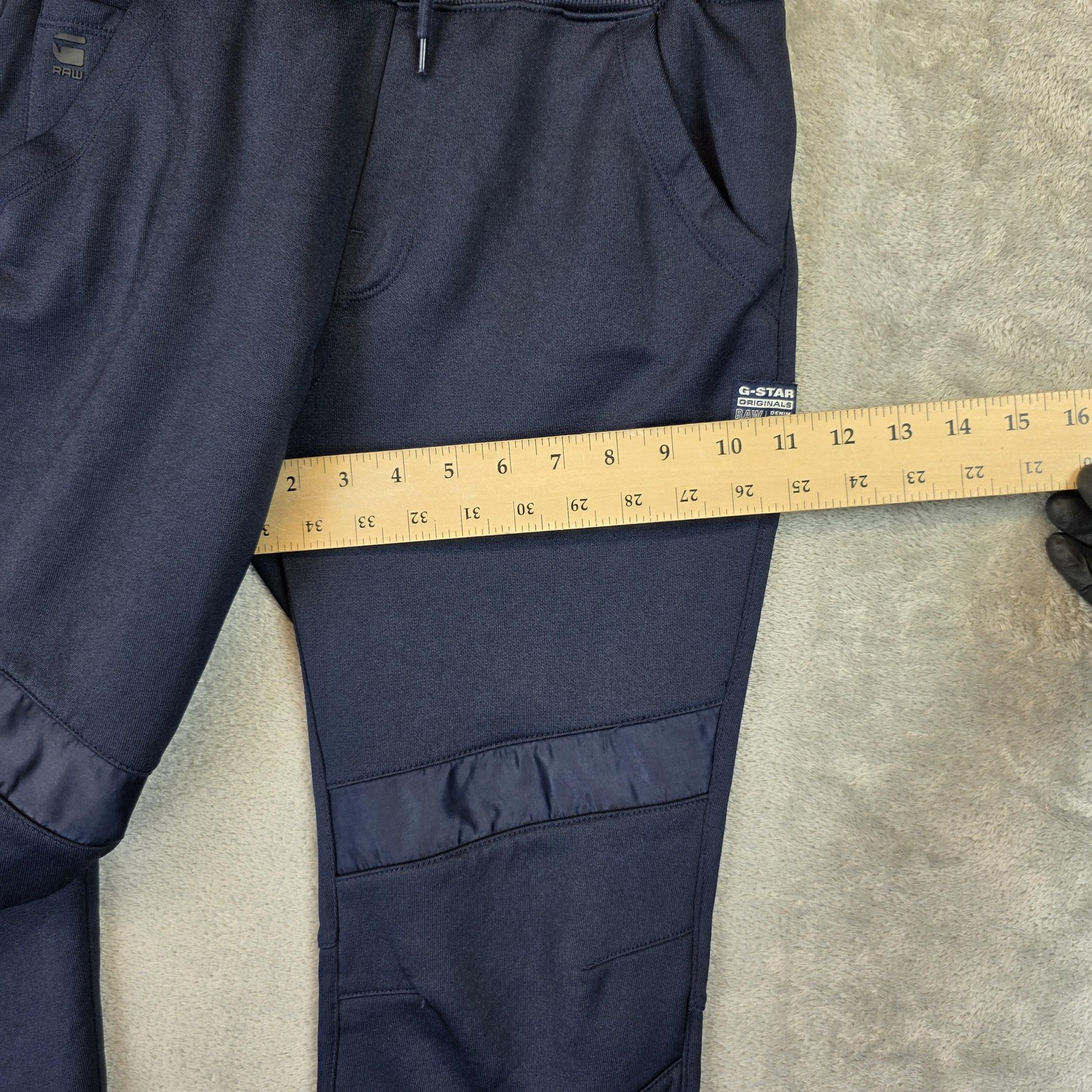 G-Star RAW Pants Womens Small Motac 3D Tapered Cropped Joggers D16247-C465-6067 image 9