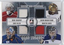 2011 ITG Heroes and Prospects Silver /80 Jake Allen Jacob Markstrom #QJ-02 0m5h