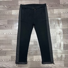 Prada Black Technical Cotton Track Pants Size Medium/32