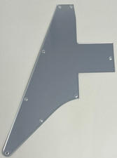 Silver Mirror Pickguard Fit Gibson 76 Explorer Re-Issue Blank Style Guitar Parts