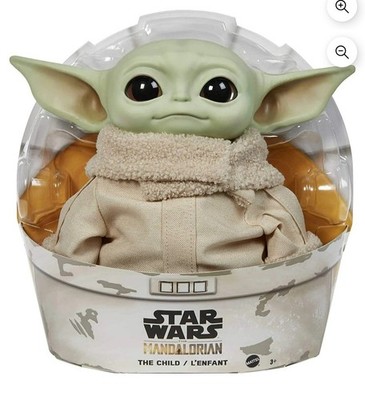 Mattel Star Wars Mandalorian The Child Plush 11'' Baby Yoda Doll Grogu Soft