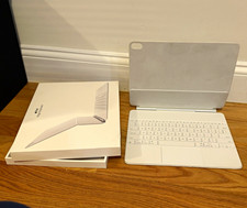 Apple Magic Keyboard for iPad Air 13  White A3340 MDFW4LL/A Genuine