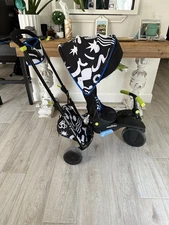 smarTrike Kelly Anna STR7 Explore 6-in-1 Folding Toddler Tricycle with Stroller 