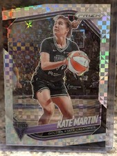 2025 Panini Prizm WNBA Kate Martin #97 Checkerboard SSP Las Vegas Aces
