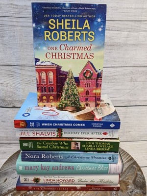Lot of 8 Books all Christmas Holiday Romance Contemporary Paperback/HC 6534