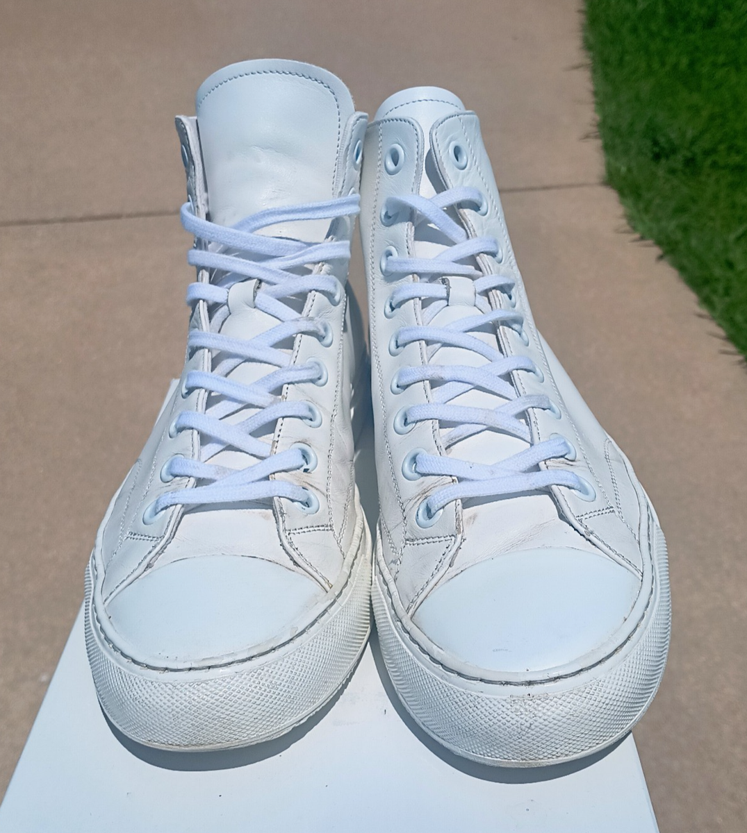 Common Projects Achilles high-top EU 42 US 9/9.5 White 5189 
