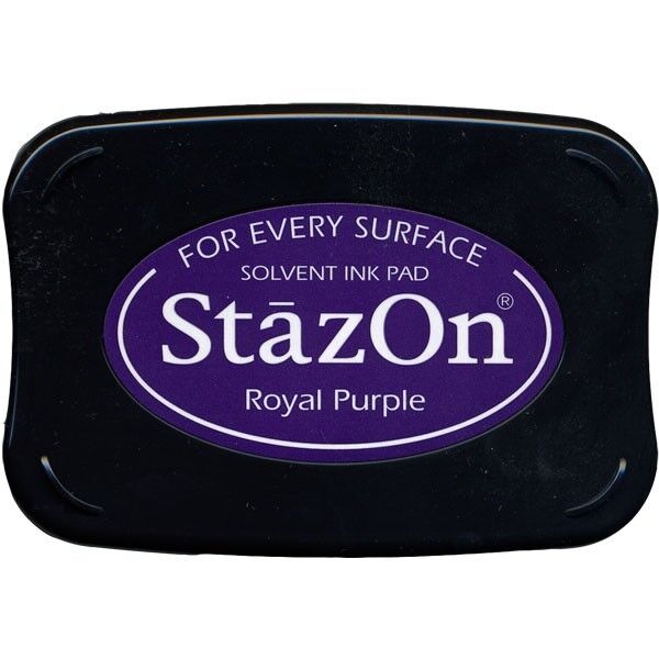 TSUKINEKO STAZON INK PAD SOLVENT BASED FOR RUBBER STAMPS STAMPING ANY SURFACE - Picture 2 of 22