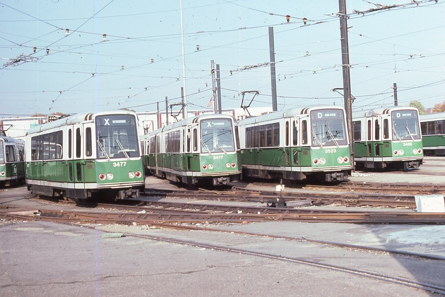 Original Slide MBTA Boston Green Line Array #3477 1980 Brookline MA #26