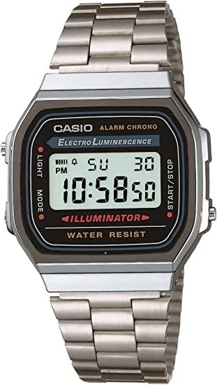 Casio collection unisex adults watch a168wa clearance