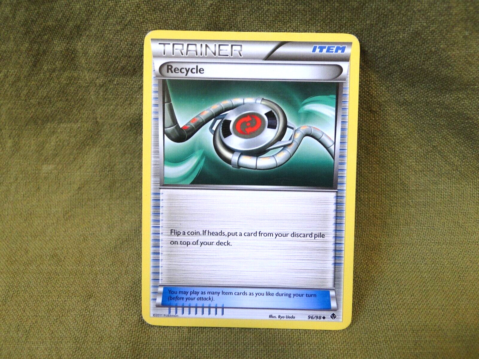 Pokemon Trading Card - Emerging Powers: Recycle 96/98