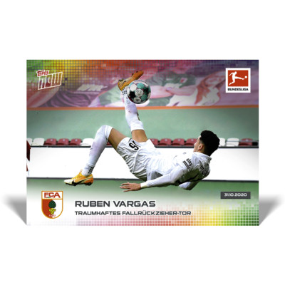 Topps Now Bundesliga 2020-21 - Card 035 - Ruben Vargas - FC Augsburg