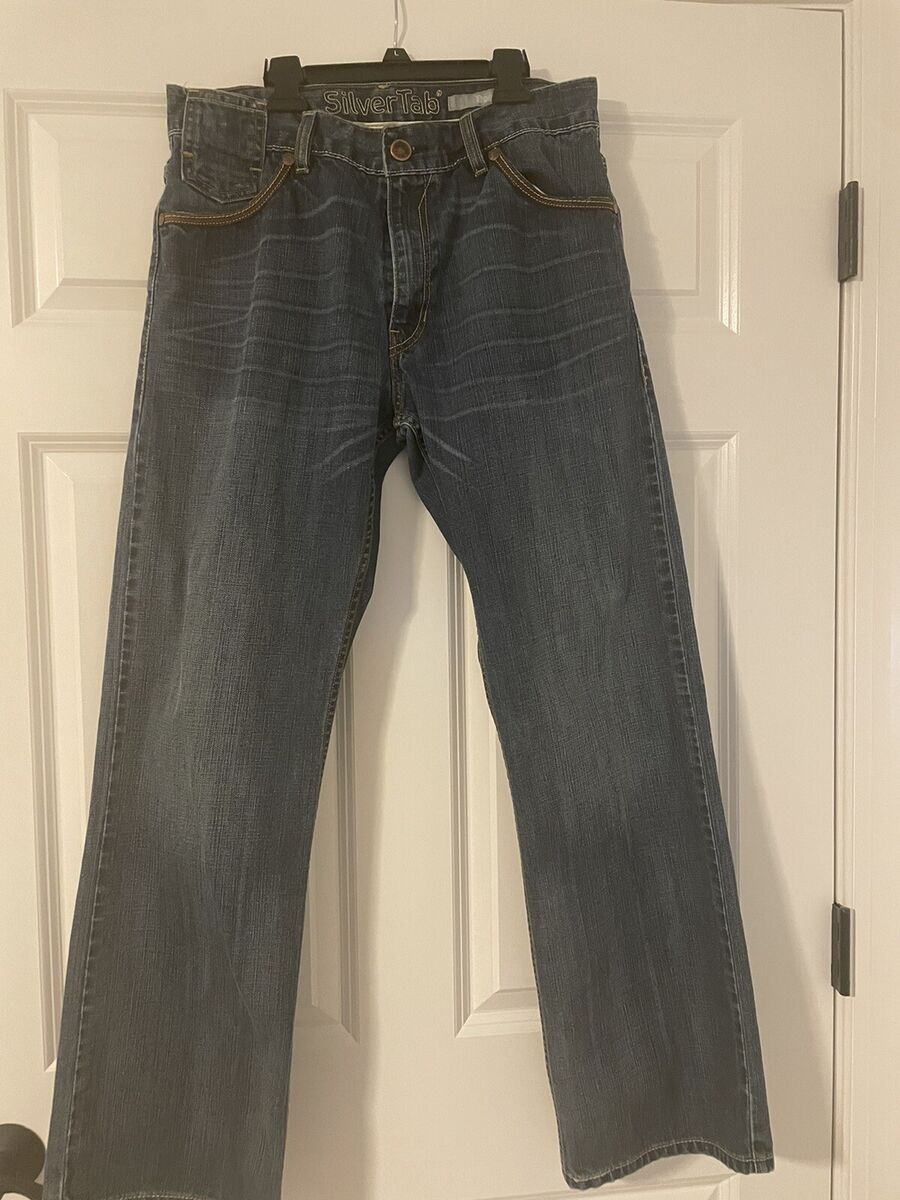 Rare LEVI'S SilverTab Vintage 1980-1990 Mens Sz 32x30 Jeans Rare LEVI'S SilverTab Vintage 1980-1990 Mens Sz 32x30 Jeans