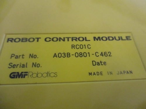 Fanuc Modèle : Rc01c Robot Contrôle Module. Numéro de Pièce : A03b-0801-c462 < - Picture 2 of 2
