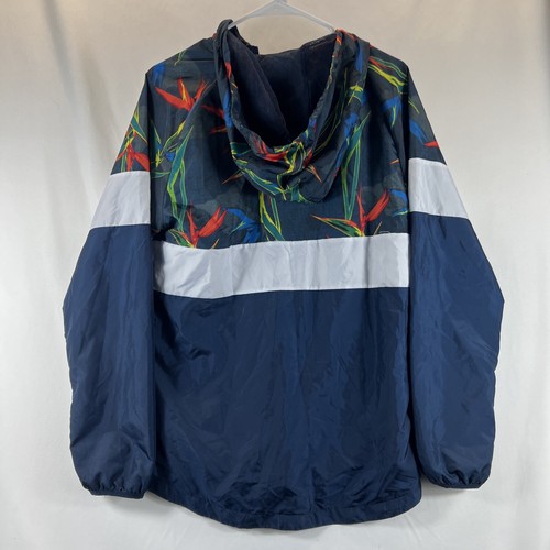 Russel Mens Multicolor Lightweight Long Sleeve Full Zip Hooded Jacket Size Small - Picture 12 of 21