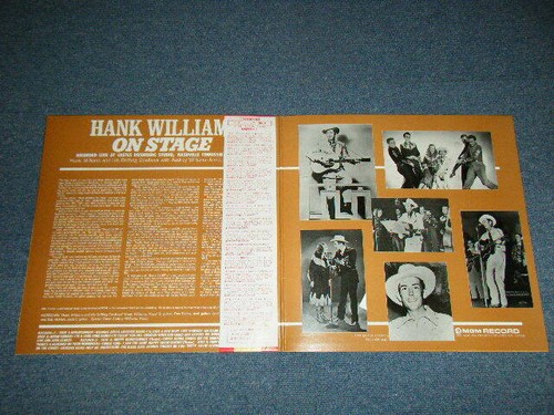 Hank Williams Japan 1981 30MM-9017/18 NM 2-LP' + Obi AUF DER BÜHNE - Bild 4 von 10