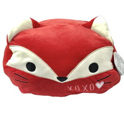 Squishmallow Fifi Red Fox Stackable 12â Plush Toy Pillow XOXO Heart Stuffed | eBay