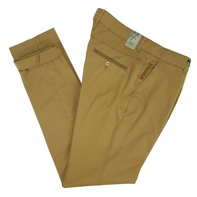 Pantaloni Chino Casual Da Uomo In Tessuto Elasticizzato Con