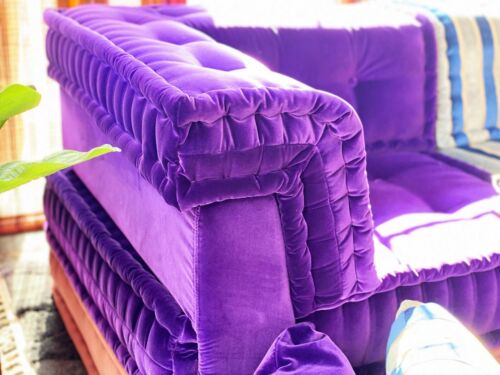 Bohemian Boho Moroccan Modular Sectional Floor Sofa customizable - Small corner - Picture 7 of 22