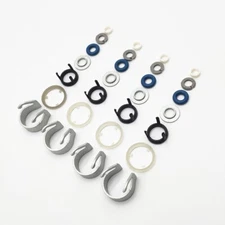 4 Set Fuel Injectors Seals Repair Kit For VW GLI GTI Tiguan AUDI A4 A5 1.8T 2.0T