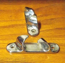 Boat Rope Fairlead Guide Pair for Deck Runabout Anchor or Mooring Rope