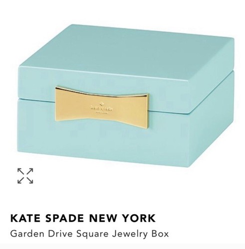 kate spade Garden Drive Blue jewelry Box | eBay