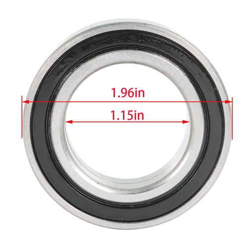 Nuevo cojinete de rueda delantera y sello de polvo para HONDA Rancher 400 420 TRX420 2004-2014 - Imagen 2 de 9