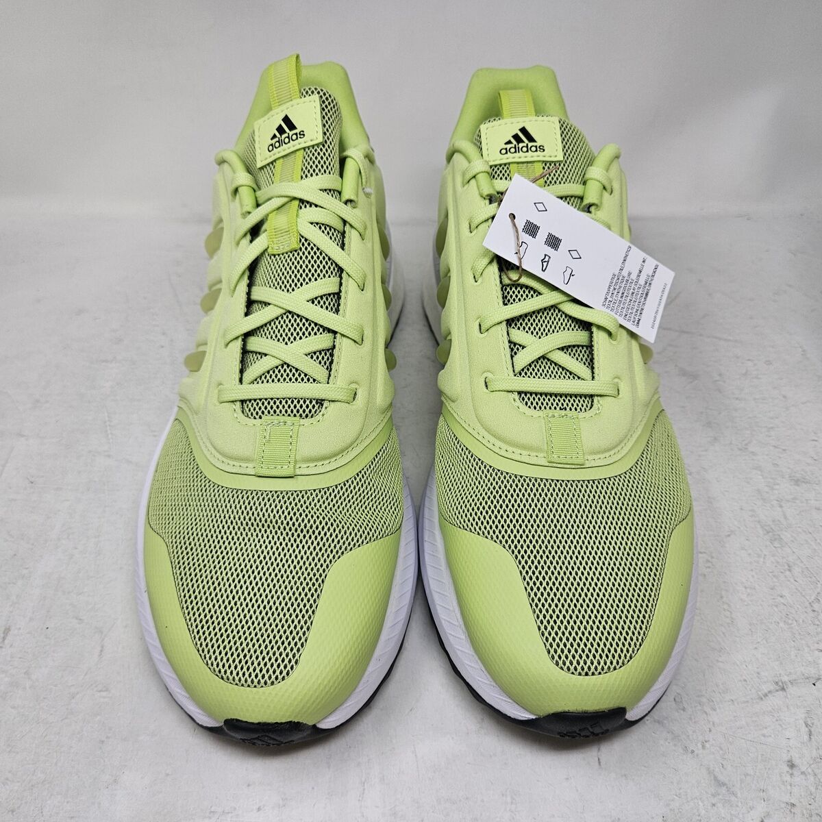 Men's Adidas X_PLRPHASE Athletic Running Shoes / Lime White Men's Adidas X_PLRPHASE Athletic Running Shoes / Lime White