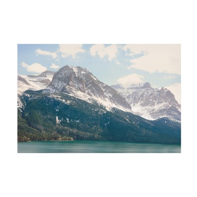 'Saint Mary Lake' Canvas Art by Annie Bailey Art