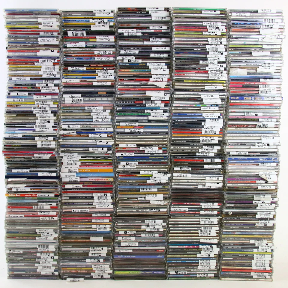 200 Stück Musik CD 100 Maxi 100 Alben Sammlung Konvolut Music Paket Verschiedene - Bild 2 von 4