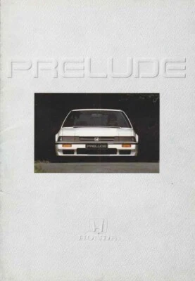 Catalogue Brochure Honda Prelude 1986 France - Photo 1/2